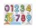 Melissa & Doug Fa készségfejlesztő játék, Puzzle fogantyúval, számok