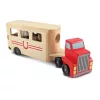 Melissa & Doug Fa jármű, Lószállító
