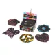 Melissa & Doug Kreatív játék, Képkarc, Mini, barátság
