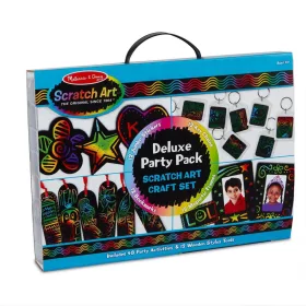  Melissa & Doug Kreatív játék, Képkarc, deluxe party készlet