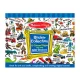 Melissa & Doug Kreatív játék, Matricagyűjtő füzet 500 matricával, dinó, járművek, univerzum