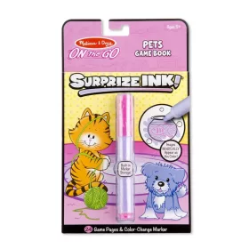   Melissa & Doug Kreatív játék, Varázstoll színező, kiskedvencek