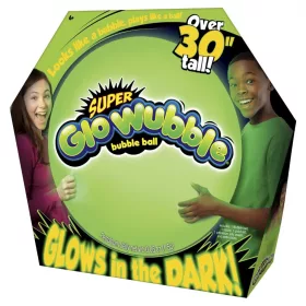 Világító Super Glo Wubble, 75 cm - zöld