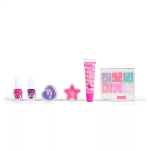Canenco Create It! Make-up szett - pink, lila