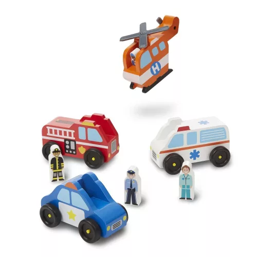 Melissa & Doug Fa jármű, Vészhelyzet járművei