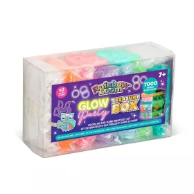   Rainbow Loom Sötétben világító gumikarkötő készítő szett, Ragyogó kincsesdoboz