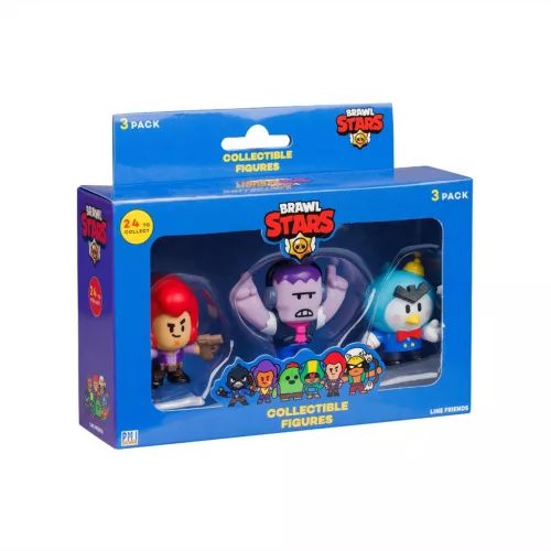 Brawl Stars mini figurák, 3 darab, 2. sorozat - többféle