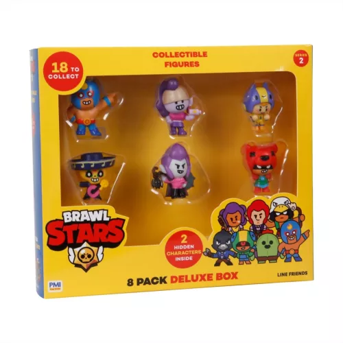 Brawl Stars mini figurák, 8 darab, 2. sorozat - többféle