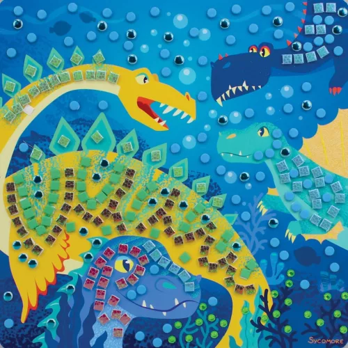 Sycomore Stick'n Fun mozaikkép készítő - dinoszaurusz