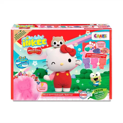Craze Inkee vegán fürdő nagy szett -  Hello Kitty