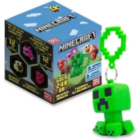   HEATHSIDE, MINCRAFT HÁTIZSÁKRA AKASZTHATÓ MEGLEPETÉS FIGURA, 6 FÉLE