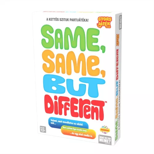 Same Same But Different - Quick Play kiadás parti társasjáték