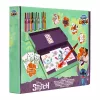 Canenco Stitch színezés fújós filccel, asztali nagy szett