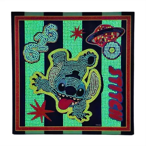 Canenco Sötétben világító gyémántfestmény vásznon - Stitch