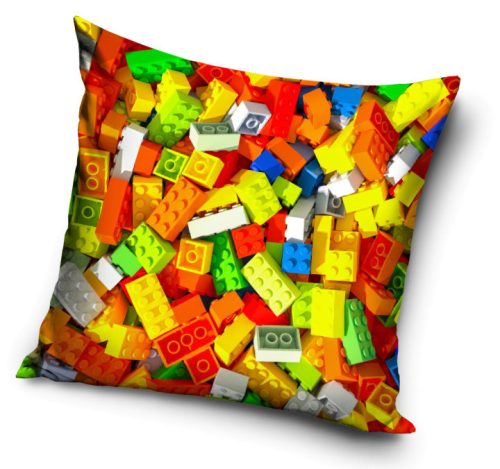 Bricks, Lego mintázatú párnahuzat 40*40 cm