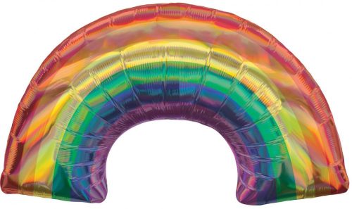 Hologrammos Rainbow Fólia lufi 86 cm