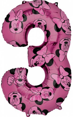 Disney Minnie fólia lufi 3-as 66 cm