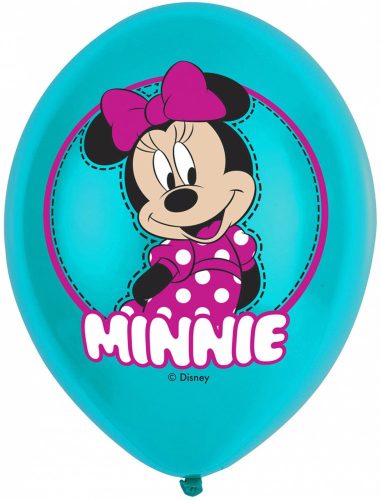 Disney Minnie léggömb, lufi 6 db-os
