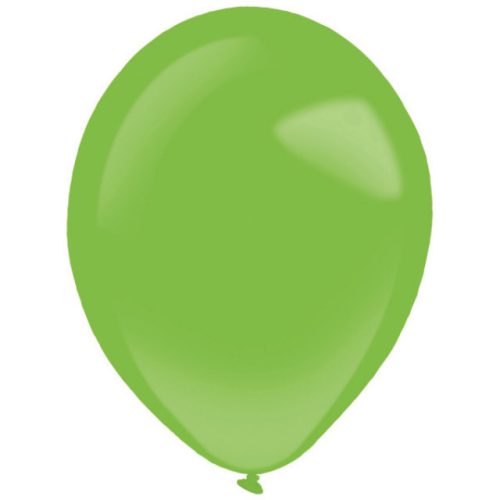 Festive Green léggömb, lufi 100 db-os 5 inch (13 cm)