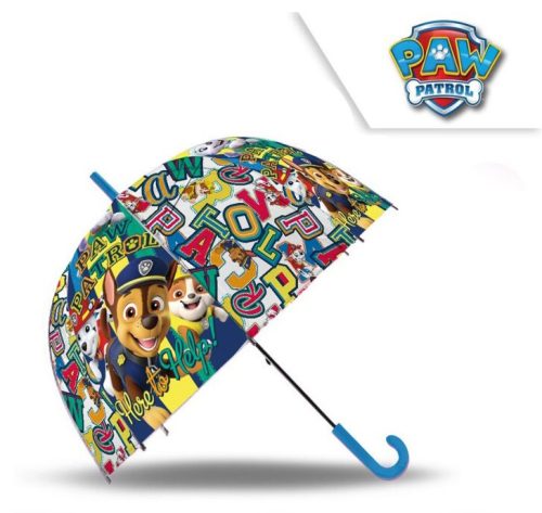 Mancs Őrjárat gyerek félautomata esernyő ?70 cm
