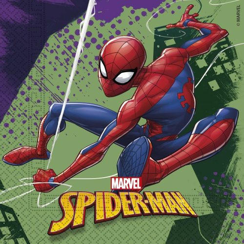 Spiderman Team Up, Pókember szalvéta 20 db-os