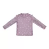 Little Dutch gyerek hosszú ujjú úszó póló mályva virág - 98/104