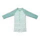 Little Dutch hosszú ujjú úszóoverál Stripes Surf Blue - 86/92