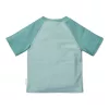 Little Dutch rövid ujjú úszó póló Seashells Surf Blue - 74/80