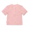 Little Dutch rövid ujjú úszó póló Sunny Flowers Blush - 98/104