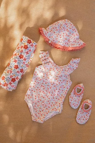 Little Dutch fürdőruha Sunny Flowers Multi-colour - 74/80