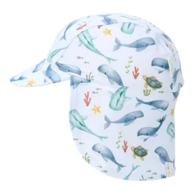 Little Dutch strand sapka Ocean Multi-colour - 2-es méret