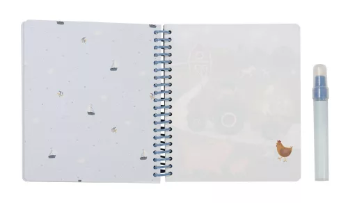 Little Dutch vízzel színező füzet - Jim és barátai