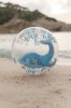 Little Dutch felfújható 3D strandlabda Ocean Dreams kék