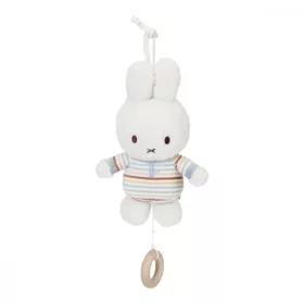   Little Dutch miffy felhúzható zenélő babajáték - vintage csíkos