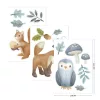 Little Dutch falmatrica szett Forest Friends (3 ív)