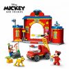 Lego 10776 Mickey és barátai tűzoltóság és tűzoltóautó