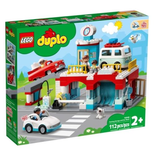 Lego Duplo 10948 Parkolóház és autómosó