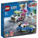 Lego 60314 Fagylaltos kocsi rendőrségi üldözés