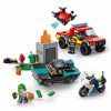 Lego 60319 Tűzoltás és rendőrségi hajsza