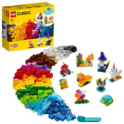 LEGO Classic 11013 Kreatív áttetsző kockák