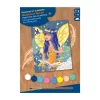 Mammut Junior Festés számok után Tündér arany szárnyakkal, Medium (22,4x 30,3cm)