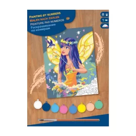   Mammut Junior Festés számok után Tündér arany szárnyakkal, Medium (22,4x 30,3cm)