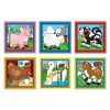 Melissa & Doug 10775 Fa  kocka puzzle 16 db-os - Farm állatok