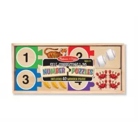   Melissa & Doug 2542 Fa készségfejlesztő játék Számpárok