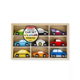 Melissa & Doug 3178 Fa jármű - Autók 9 db