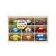 Melissa & Doug 3178 Fa jármű - Autók 9 db