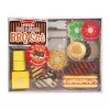 Melissa & Doug 9280 Szerepjáték Fa grill és barbecue tálaló szett