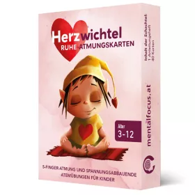 Szívmanó nyugilégzés kártyák - német