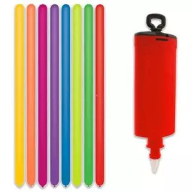 Modellező lufi 10 darabos, pumpával