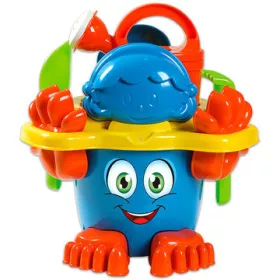 Vidám tengerparti homokozókészlet - több színben